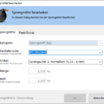 Sprengmittel bearbeiten